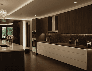 Elegance with Custom Cabinets for Interior Design