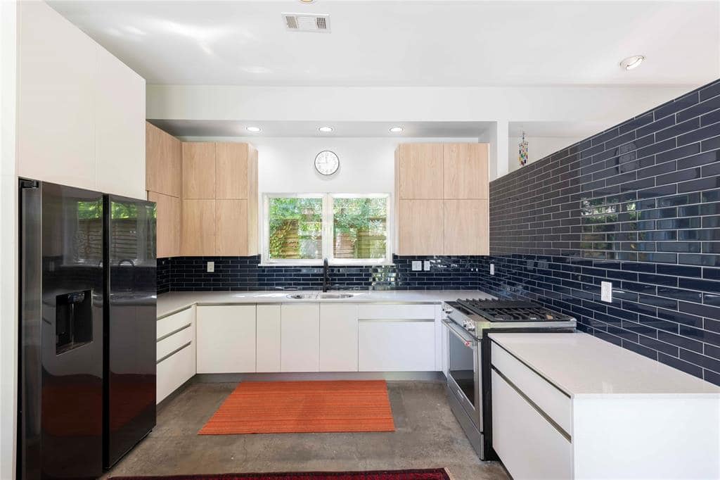 Completed cabinetry at Morningside Residence